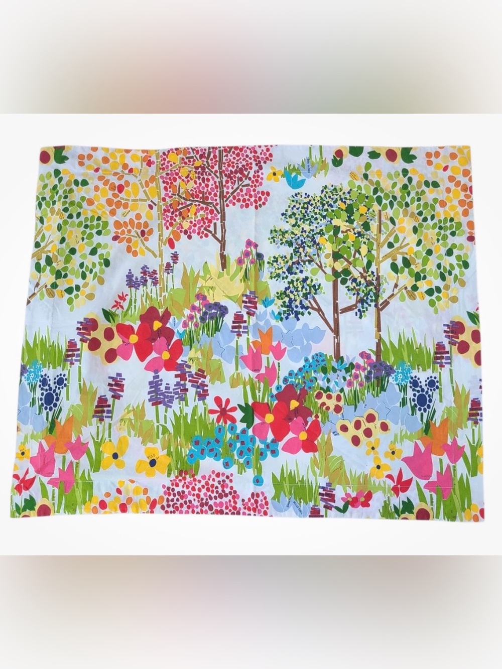 1 Pottery Barn Woodland Tree Paint By Number Standard Pillow Sham Organic